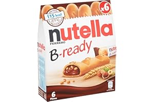 Nutella B-Ready Biscuits, Pack of 6