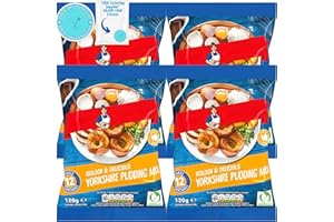 ARH CATERING SUPPLIES Yorkshire Pudding Bundle Containing Aunt Bessie Yorkshire Pudding Mix 120g x4