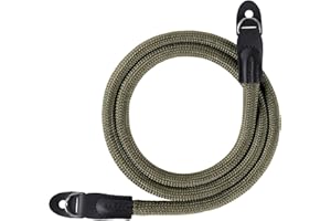 flintronic Pasek do aparatu, 102 cm, antypoślizgowy pasek do noszenia aparatu, szybkie zapięcie, pasek na ramię, pasek na ramię, linka wspinaczkowa do lustrzanek cyfrowych SLR/DSLR/Fujifilm/Nikon/Sony