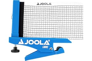 JOOLA Tischtennis Netzgarnitur Libre - Red/Postes de Ping Pong