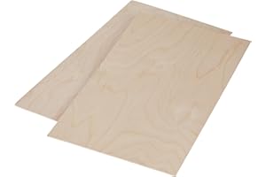 Pebaro 335-2 - Piastre di compensato 30 x 50 cm, Confezione da 2