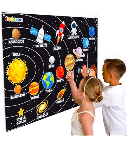 Headu - Astro Giocatore - Scopri Il Sistema Solare Giocando | Gioco Educativo 6 7 8 9 Anni, Giochi Scienziati per Bambini, Regalo Bambini, Regalo Ragazza, Regalo Ragazzo, Made in Italy
