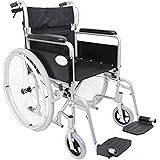 Angel Mobility Lightweight Aluminium Folding Self Propelled Wheelchair in Metallic Silver Compact Design