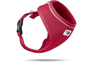 CURLI Basic Harness Air-Mesh Red M