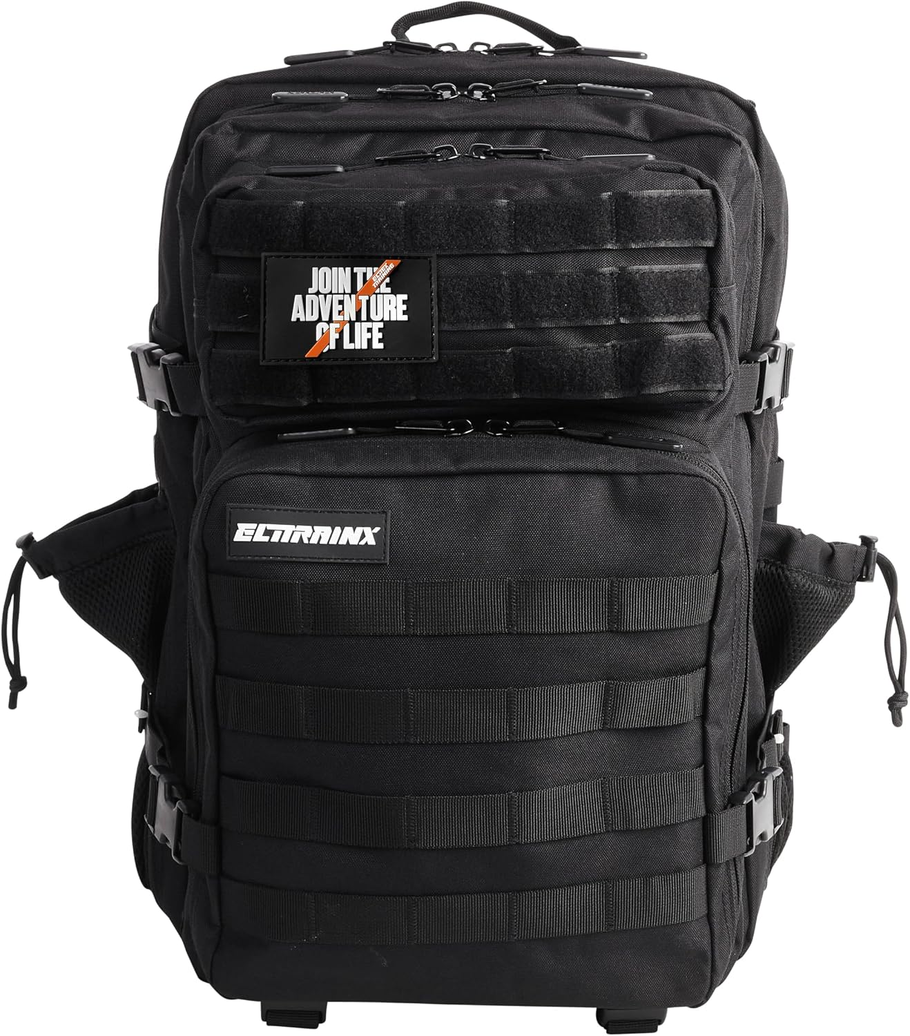 ELITRAINX Mochila 25L Táctica Repelente al Agua para Deporte, Cabina Avión, Gimnasio, Compartimento para Ordenador, Oxford 1000D by ELITEX TRAINING