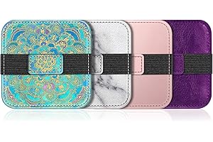 Fintie Bildschirmreiniger für iPad, iPhone, MacBook, Tablets, Laptop Touch-Screen Geräte, Handy, Tablet, Computer, Kamera, TV Bildschirm, 4 Stück (Jade/Marmor Weiß/Roségold/Lila)