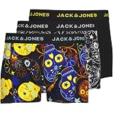 JACK &amp; JONES Jacnew WB Trunks 3 Pack Bxer Men (Pack of 3)