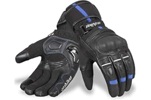 Oro Biker Winter Motorbike Gloves Winter Motorcycle Gloves Waterproof Thermal Gloves Touch Screen Winter Hiking Outdoor Sports