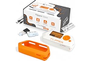 DB-TRONIC Flipper Zero Set | Flipper Zero | Étui en Silicone | Carte mémoire 64 Go | Lecteur de Carte USB | Câble USB-C | Mini PC Portable Double Core