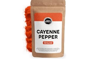 Spicy Welt Cayennepeppar Mald (250g) – Malen Cayennepulver för Grytor, Tacos, Köttfärssås, Marinader och Kryddsmör