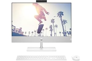 ‎HP HP Pavilion All in One PC | 23,8 Zoll IPS FHD Touch-Display | Intel Core i7-13700T | 16 GB DDR4 RAM | 1 TB SSD | NVIDIA GeForce RTX 3050 | 5MP IR Kamera | Windows 11 Home | QWERTZ Tastatur | Weiß