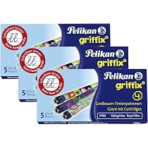 Pelikan Patronen Griffix 4 Tintenpatronen Füller Füllhalter