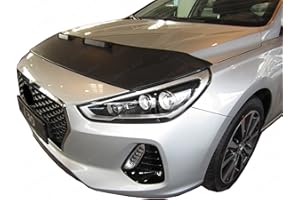 AUTO-BRA AB-00997 Auto BRA kompatibel mit Hyundai i30 Bj. ab 2017 Haubenbra Steinschlagschutz Tuning Bonnet Bra