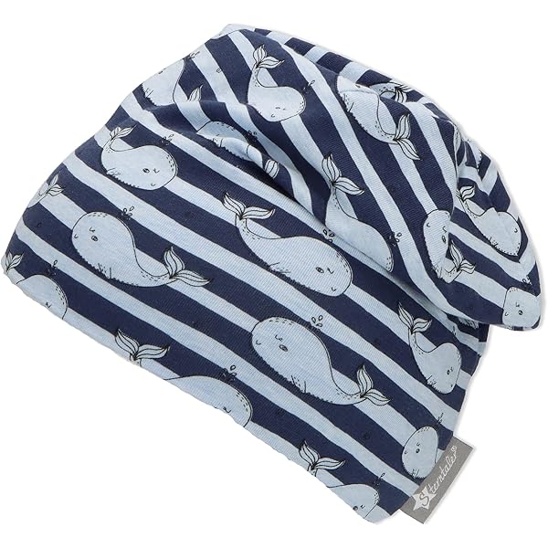 Sterntaler Bio-Baumwoll Strickmütze Für Babys – Skaterlook Mit Umschlag, Kuschelig Weich, Größe 51