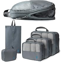 Packing Cubes Compression, 6-teilig Kompressions Pa Produktbild-Vorschau 7