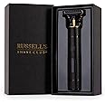 Russell's Precision Pro Electric Cordless Beard Trimmer Detailers with Ceramic Blades (Black) - Premium Barber Quality