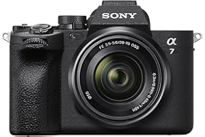 Sony Alpha 7 IV Fotocamera full frame con obiettivo 28-70 mm – 33 MP, autofocus in tempo reale, 10 fps, video 4K 60p, touchscreen, funzioni professionali per foto e filmati