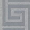 Belgravia Wallpaper Giorgio Greek Key Soft Silver GB8109 Full Roll