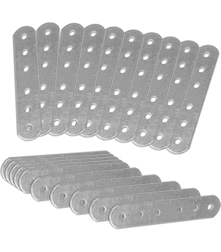 GAH-Alberts 497668 471453 hoekprofiel | messing | 1000 x 20 x 20 mm | set van 2