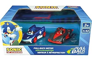 CARRERA Pull & SPEED - 15813023 - Team Sonic Racing - Sonic Contre Shadow Twinpack