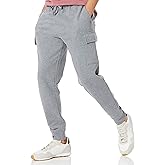 Amazon Essentials Pantalón de Chándal Tipo Cargo de Forro Polar con Corte Holgado Hombre