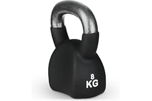 Athlyt Unisex Cast Kettlebell Ergo, czarny, 12 kg