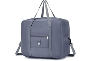 BKAZV Bolsa Viaje 45x36x20 easyJet Bolso de Mano para Maletas de Viaje Plegable Nailon Impermeable Maleta de Mano Bolsa de Viaje Bolsa Fin de Semana Neceser Viaje para Vuelo, Camping