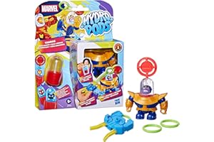 Hasbro Kapsuła Hydro Pod ze zbroją Aqua Armor Marvel Thanos, zabawkowy mechaniczny kombinezon Thanosa do walki