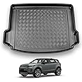 Nomad Boot Liner Compatible with Range Rover Evoque 2019+ [L551] Recyclable Plastic (PE) Tailored Fit Car Floor Mat Protector Tray Black Custom Fitted Accessory Dog Friendly Waterproof Raised Edges