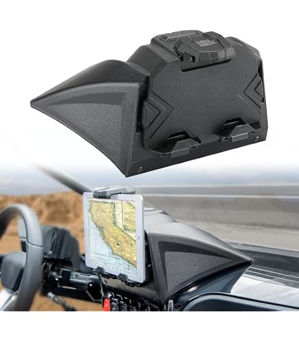 Kemimoto GPS-Halter Für Can-am Maverick – Mit Extra Stauraum