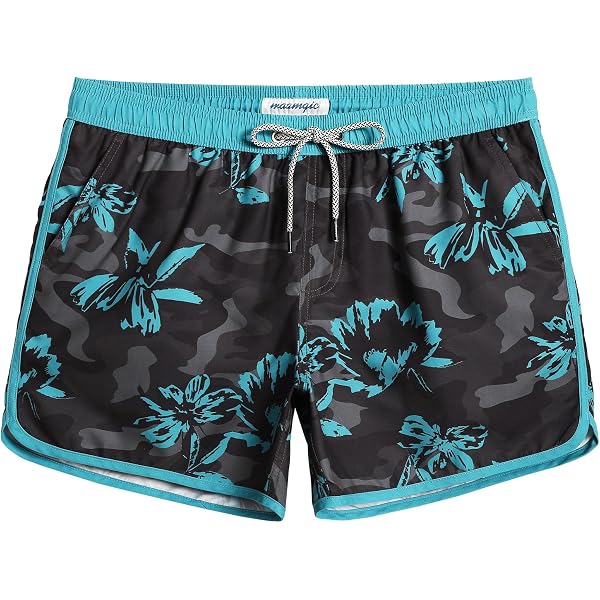 MaaMgic Pantaloncini da Bagno Uomo 4 Way Stretch per Vacanze estive