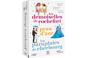 Jacques Demy : Les demoiselles de Rochefort + Peau d'Âne + Les parapluies de Cherbourg