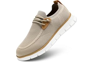 KEEZMZ Men's Walking Boot Shoes Slip On Casual Loafers Non-Slip Comfortable Lightweight Work Driving Shoes Men