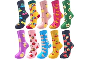 Jeasona Kolorowe skarpety damskie, 39-42, zabawne skarpety damskie, bawełniane, kolorowe, zabawne skarpety do garnituru dla kobiet