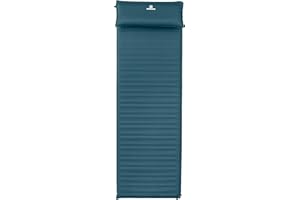 Outdoorer Matelas autogonflant XXL Trek Bed Flex, 5 cm, léger, avec Coussin Amovible de 7,5 cm, autogonflant