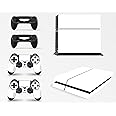 giZmoZ n gadgetZ PS4 Console White Colour Skin Decal Vinal Sticker + 2 Controller Skins Set