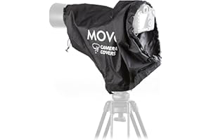 Movo CRC23 Storm Raincover Protector for DSLR Cameras, Lenses, Photographic Equipment (Medium Size: 23 x 14.5")