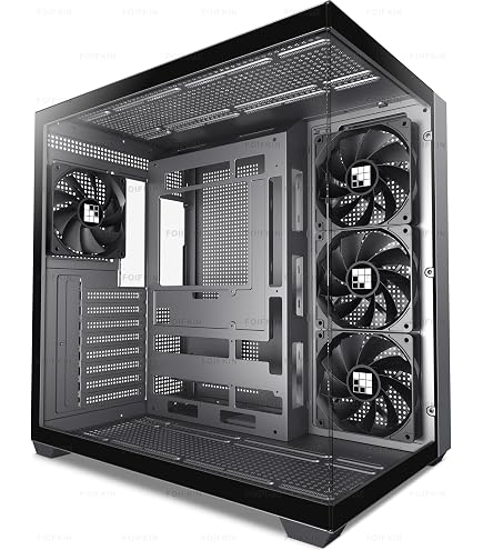EMPIRE GAMING - Case PC da Gioco ARGB Mid-Tower ATX e ITX - Frontale in