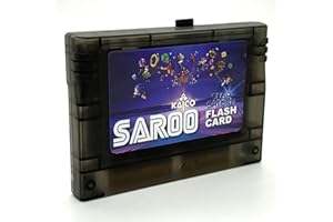 Kaico Sega Saturn Saroo Flash Cart – All in One Cartridge – Built in Saturn Pseudo Kai – Comes with an Official 128GB Micro SD Memory Card – SS Saroo v1.3 Flash Drive