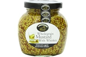Lakeshore Wholegrain Mustard with Irish Whiskey, 7.2 Ounce