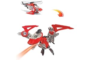 VTech - Switch&Go Dinos, Sky el pteranodonte, Dinosaurio Que se transforma en vehículo, Juguete para niños +3 años, Versión ESP (3480-197322)
