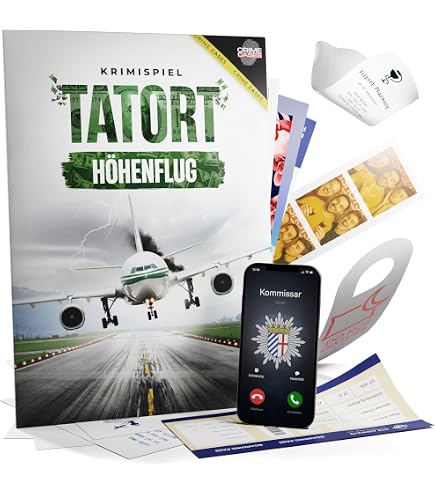 Gioco Da Tavolo "Akte Falkenstein" In Tedesco: Escape Room E Giallo In Uno, 2-3 Ore Di Mistero Per 1-6 Detective, Dai 14 Anni