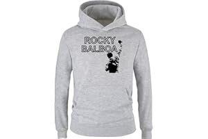 COMEDY SHIRTS Rocky Balboa – Uni – Pull à capuche pour enfant – Taille 104 jusqu'à 152 Plusieurs coloris