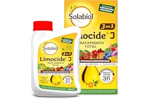 Solabiol Limocide J Tratamiento Total para huerto, frutales y Ornamentales, Insecticida, acaricida fabricado a base de aceites esenciales
