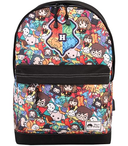 Safta Zaino Doppio Carrello Harry Potter Magical – 32x42x15 Cm, Multicolore, Per La Scuola