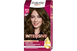 SCHWARZKOPF Palette - Coloration Permanente Cheveux - Crème Soin - Couvre 100% des Cheveux Blancs - Tenue 8 semaines - Chatain Clair 600