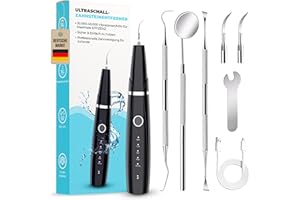 ÖTTRI Zahnsteinentferner | Ultraschall Zahnreinigung für Zuhause | Individuelle Pflege danke 5 Modi |Leistungsstarke & wiederaufladbare Batterie | Einfache Anwendung durch LED-Licht