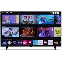 Shinco 126 cm (50 inches) 4K Ultra HD Smart LED TV SO50FLQ (Black) (2021 Model)