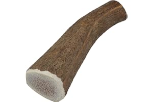 KIRA & GARA Kira&Gara® Asta de Ciervo Natural para Perros Tamaño XL (200-240gr) – Mordedor 100% Natural, Hueso para Salud Dental Óptima, Juguete Duradero, Alternativa Saludable
