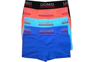 LisaModa Jungen Seamless Retroshorts 4er Pack Farbsets